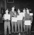 Cadet Footballers Win Trophy