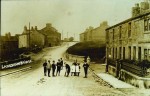 Children on Keighley Road, Laneshawbridge