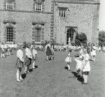 Scottish flavour for Towneley-Children of St Georges School Nelson displaying Scottish Country Dancing