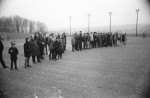 Large Crowd at Coaching Demonstration