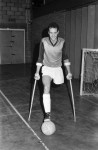 Amazing triumph of one legged footballer