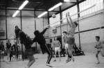 St Hilda's Girls Defeat  Boys' Team At Volleyball